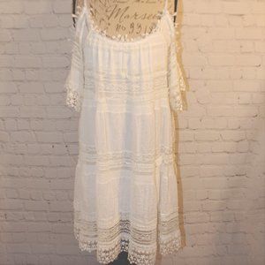 New White Dress Perfect for Photoshoot